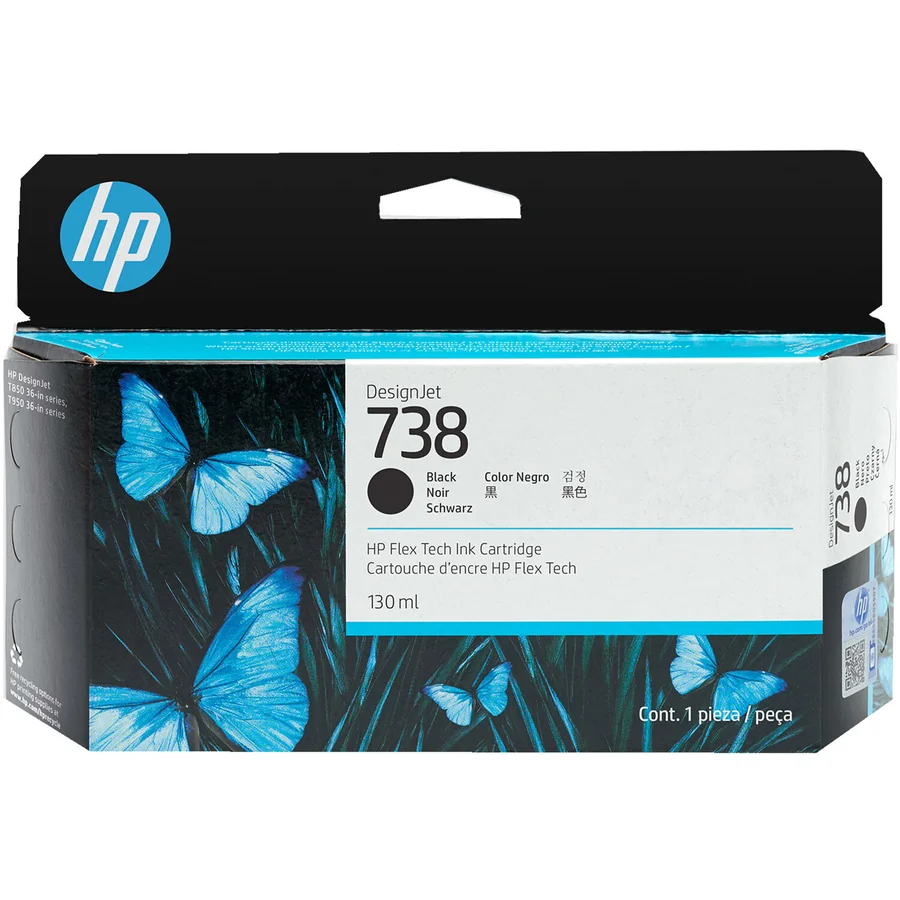 Cartucho Tinta HP Designjet 738